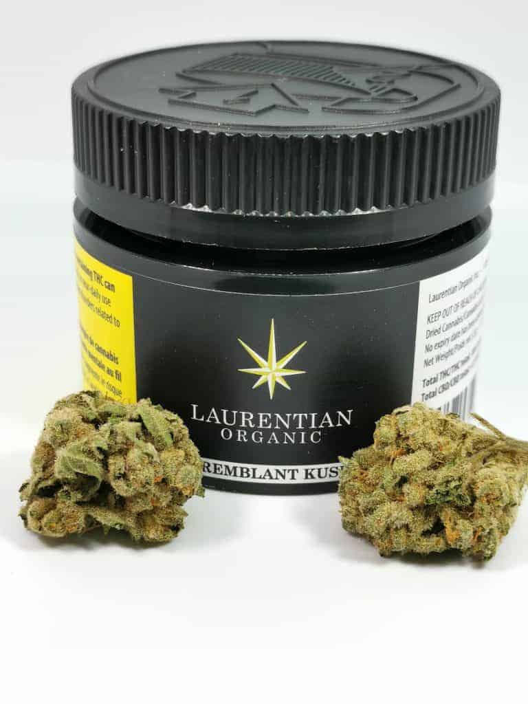 tremblant kush strain review picture of packaging