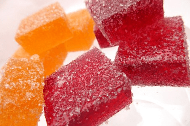 sugar coated thc gummies