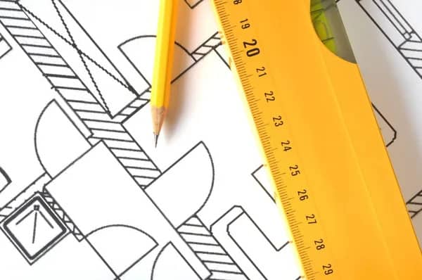 pencil and ruler