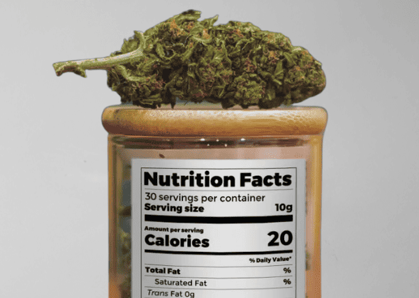 weed on top of meds bottle
