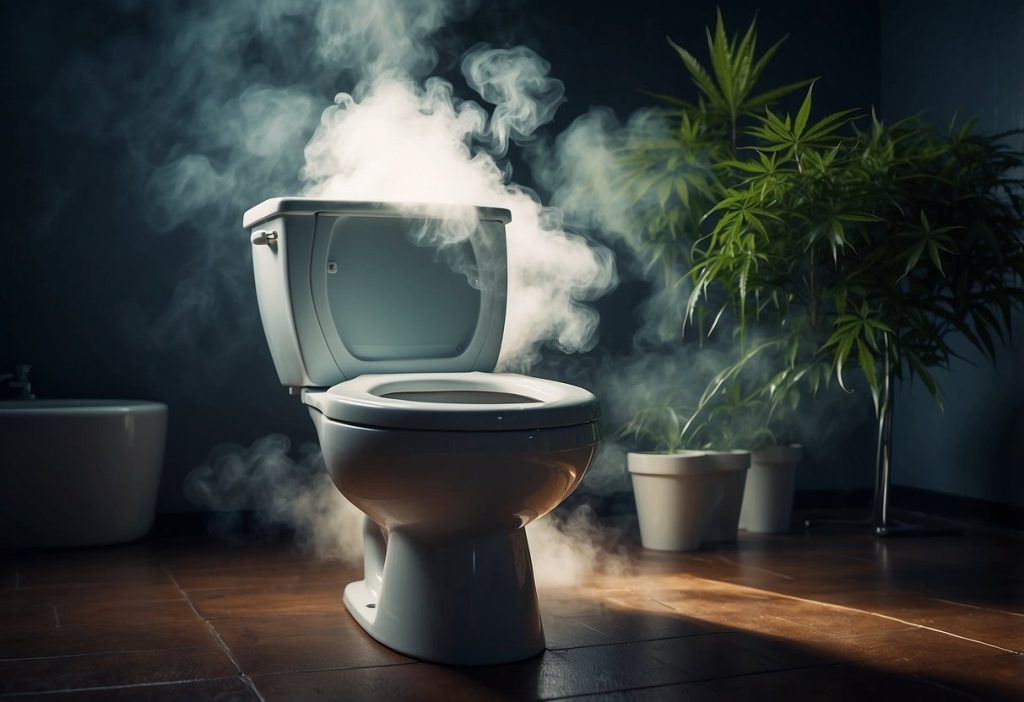 toilet full of smoke - featured image
