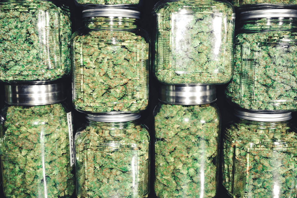 jars of weed